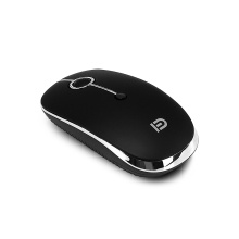 FD i331D 3 Mode 2000DPI Аккумуляторная регулируемая мышь Беспроводная мышь с 2.4G USB Type C Bluetooth 4.0 Черный