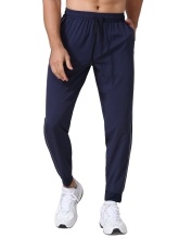 Мужские штаны для бега Спортивные штаны с карманами Светоотражающие ремни Беговые тренировки Спортивные бегуны