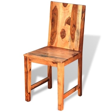  Sheesham Solid Wood Обеденные стулья 6 шт.