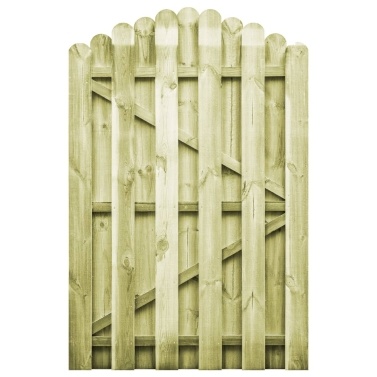 Садовая калитка Пропитанная древесина сосны 100 х 150 см