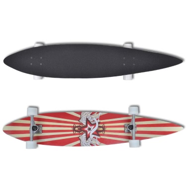 Longboard Star 117 см 9 Ply Maple Skateboard 9 