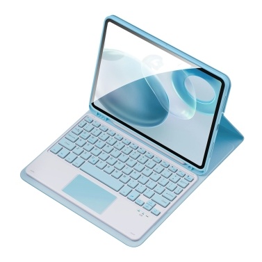 TP-9709 Беспроводная клавиатура BT USB-клавиатура с защитным чехлом из искусственной кожи для планшета, совместимого с iPad Air2 9,7 дюйма / iPad 9,7 дюйма (2017 г.) / iPad 9,7 дюйма (2018 г.) / iPad Pro 9,7 дюйма