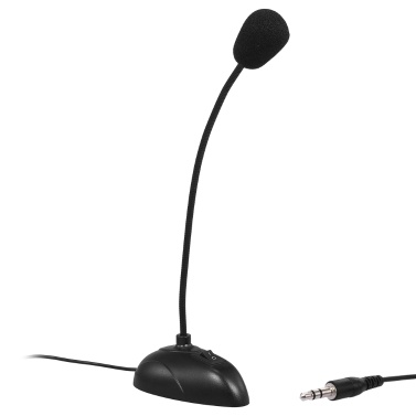 Компьютерный микрофон Настольный емкостный микрофон Проводной микрофон 3,5 мм Интерфейс для лекции Конференция Голосовой чат