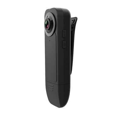 Мини-камера для тела 1080P со звуковым клипом Видеорегистратор Широкоугольная видеокамера Встроенная батарея Ночное видение Обнаружение движения для пеших прогулок Езда Бег Путешествия