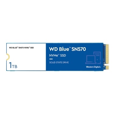 Твердотельный накопитель WD Blue SN570 250 ГБ Твердотельный накопитель NVMe Интерфейс M.2 2280 Большая емкость Высокоскоростная передача данных Тонкий компактный твердотельный накопитель