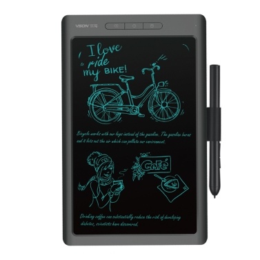 VSON Smart Graphics Tablet Цифровой планшет для рисования 8192 Уровни Чувствительность к давлению Синхронные заметки Передача Серый