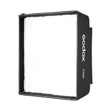 Godox FS50 Быстросъемный прямоугольный рассеиватель света из софтбокса с сеткой и мягкой тканью