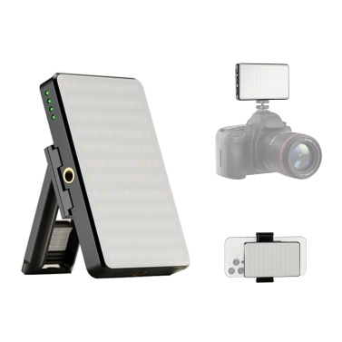 Портативный клипсовый светодиодный светильник для видеосъемки, компьютер, планшет, мобильный телефон, светильник для видеоконференций