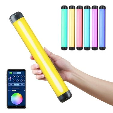 Weeylite K21 Портативный RGB-светильник со светодиодной трубкой, 8 Вт, заполняющий свет для фотографий