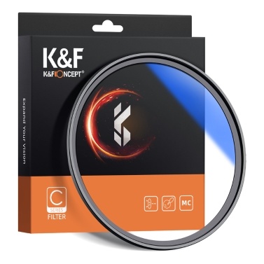 K & F CONCEPT 62 мм ультра тонкий многослойный MC UV HD фильтр для линз