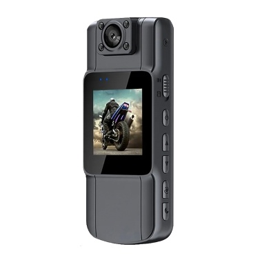 Миниатюрная нательная камера 4K UHD с записью звука и видео TFT-экраном 1,54 дюйма
