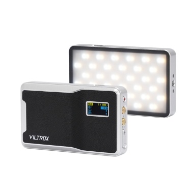 VILTROX Retro 08X 8W RGB лампа для фотосъемки, полноцветная светодиодная лампа, карманный светильник для видеоблога
