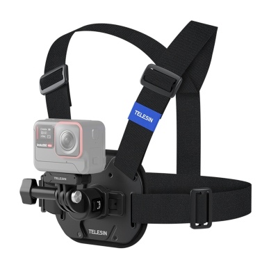 Нагрудный ремень для спортивной камеры TELESIN, быстросъемный сменный нагрудный ремень для GoPro Hero 12/11/10/9 DJI OSMO Action Insta360 X4/X3, аксессуары для экшн-камер