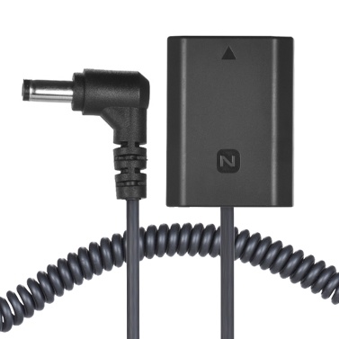 Andoer NP-FZ100 Dummy Battery Pack Коннектор для подключения соединительного кабеля DC для Sony A7III A9 A7RIII A7SIII