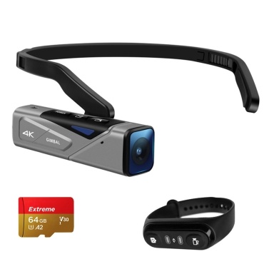 Видеокамера ORDRO EP7 Head Wearable 4K 60fps с дистанционным управлением + карта памяти 64G