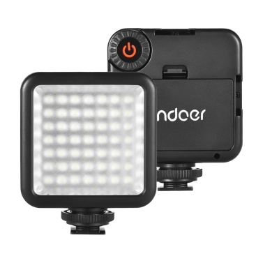 Andoer W49 Мини-камера блокировки светодиодная панель свет
