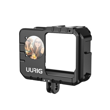 UURIG Спортивная видеокамера с двумя креплениями для холодного башмака