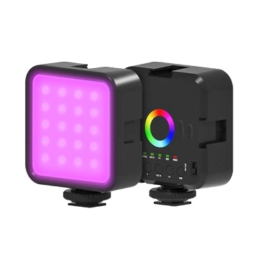 RGB мини-светодиодная лампа с регулируемой яркостью для фотосъемки