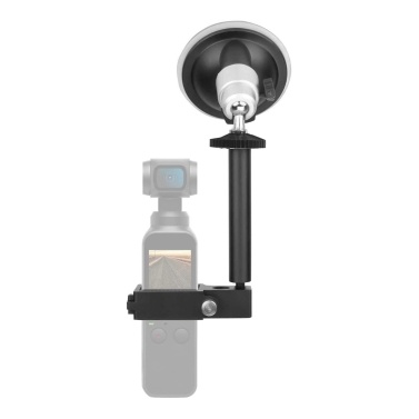 Автомобильный кронштейн для камеры, держатель на присоске, подставка для крепления на лобовое стекло, замена из алюминиевого сплава для DJI Osmo Pocket / Pocket 2 Action Camera
