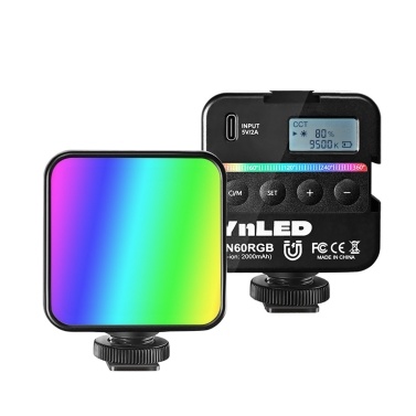 YONGNUO YN60RGB Светодиодный мини-карманный видеосвет Портативный RGB-светильник для фотосъемки
