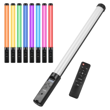 Ручной RGB-светильник со светодиодной подсветкой и палочкой для видеосъемки