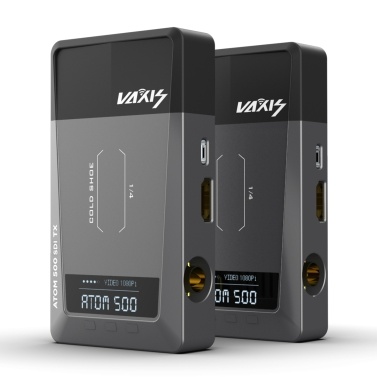 VAXIS ATOM 500 SDI Версия 1080P HDMI Беспроводная система передачи изображения и видео Передатчик Приемник 150 м / 492 фута Большой диапазон передачи для DSLR камеры Карданные стабилизаторы