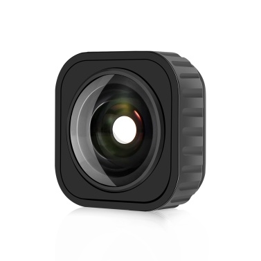 Объектив камеры PULUZ с защитой от тряски, широкий угол обзора 155 °, 5-метровый водонепроницаемый мод объектива, совместимый с GoPro Max/Hero 12 11 10 9, черный