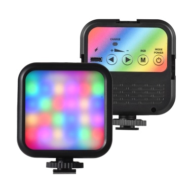 Карманный светодиодный светильник RGB мощностью 5 Вт для мини-фотосъемки видеолампы