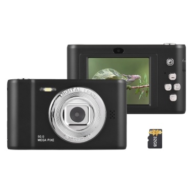 Цифровая камера 1080P Цифровая видеокамера с TF-картой 32 ГБ