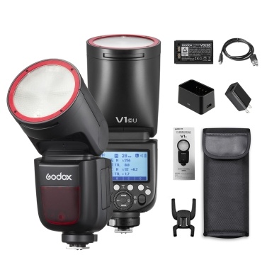 Godox V1 C U Накамерная вспышка с круглой головкой TTL Speedlite