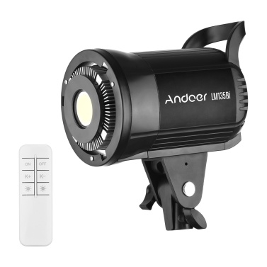 Andoer LM135Bi Портативный светодиодный заполняющий светильник для фотосъемки 135 Вт Студийный видеосвет
