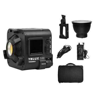 YONGNUO YNLUX100 100 Вт Компактный портативный светодиодный светильник для видеосъемки COB Заполняющий свет для фотосъемки