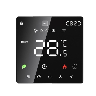ЖК-дисплей Интеллектуальный контроллер температуры Электрический водонагреватель Термостат с недельной программируемой функцией