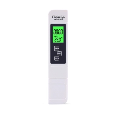 3-в-1 Многофункциональный детектор качества воды Портативный тестер TDS Pen Tester EC Meter Точный инструмент для измерения качества воды