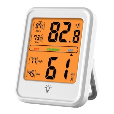 KKmoon цифровой гигрометр термометр комнатный датчик температуры и влажности монитор метр с ЖК-дисплеем для дома, спальни, офиса, теплицы