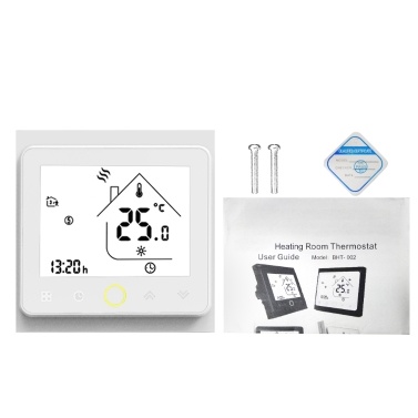 Умный термостат Intellight Temperature Controller 5A Водяной пол с подогревом для дома без Wi-Fi -- белый