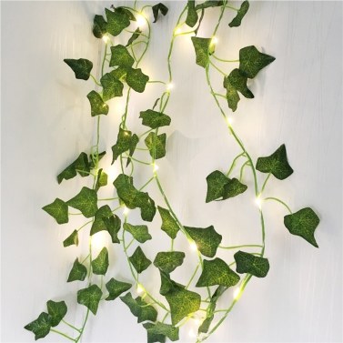 Зеленые листья ротанга искусственные гирлянды из плюща поддельные листовые растения