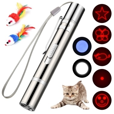Игрушка-фонарик с ручкой для кошек