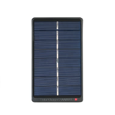 2 * AA / AAA перезаряжаемые батареи Зарядное устройство Солнечное зарядное устройство 1W 4V Панель солнечных батарей для зарядки аккумулятора