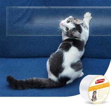 Лента Cat против царапин, защитная лента Cat Scratch, двусторонняя прозрачная лента для кошек