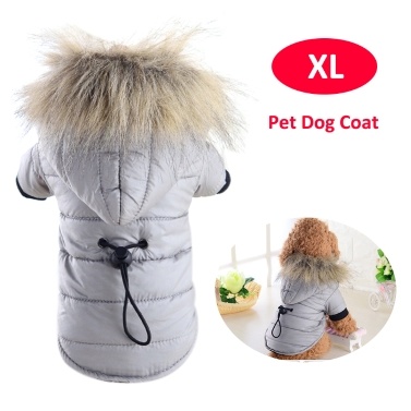 Pet Dog Coat Зимняя теплая одежда Puppy Jacket Маленькие собаки Одежда для домашних животных