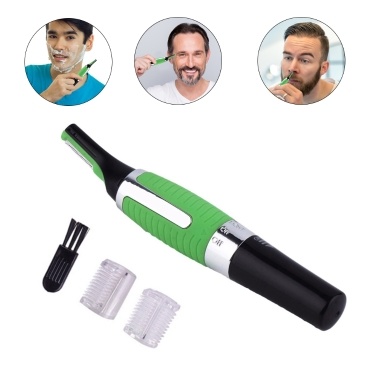 Триммер и бритва для волос Электробритва для мужчин Профессиональный триммер для защиты от аллергии для лица, шеи, носа, бровей и волос на теле