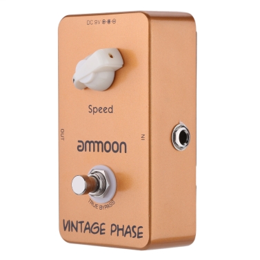 ammoon AP-03 Vintage фазы Phaser гитара эффект педаль True обход