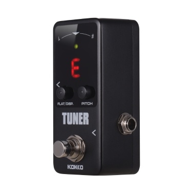 KOKKO FTN2 MINI Chromatic Guitar Tuner Pedal со светодиодным дисплеем