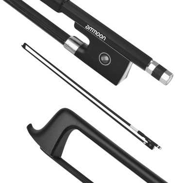 Смычок для скрипки ammoon 4/4 из углеродного волокна, круглая палочка, смычок для скрипки
