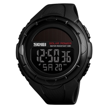 SKMEI 1405 Мужские аналоговые цифровые часы Модные спортивные наручные часы 5ATM Водонепроницаемый кожаный ремешок Подсветка Многофункциональные часы Relogio Masculino