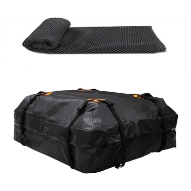 Водонепроницаемая грузовая сумка, багажник на крышу автомобиля, универсальная сумка для хранения багажа, сумка-куб для путешествий, кемпинга, с противоскользящим ковриком