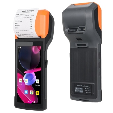 Ручной терминал PDA чекового принтера POS Android 13.0 (версия ядра сканера NFC и 2D)