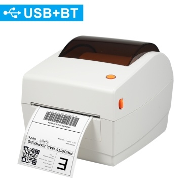 Термопринтер для этикеток Bisofice 4*6 дюймов, печатная машина для печати этикеток, соединение USB + BT