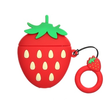3D Fruit Series Клубничный раскладной рукав для наушников